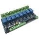 MODBUS-RTU 1/2/4/8 12V relay module switch input and output RS485/TTL communication MODBUS-RTU 1/2/4/8 12V relay module switch input and output RS485/TTL communication