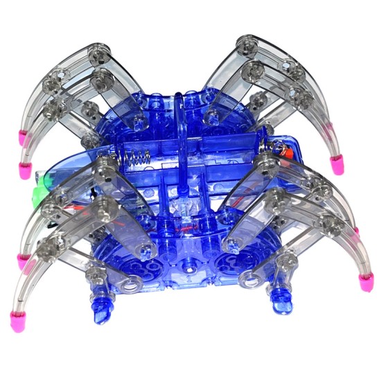 Spider Robot DIY technology small production invented electric reptile science toy assembly materials gift Spider Robot DIY technology small production invented electric reptile science toy assembly materials gift