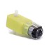 Smart car chassis robot tire+DC deceleration motor set wheel wheel 70g Smart car chassis robot tire+DC deceleration motor set wheel wheel 70g