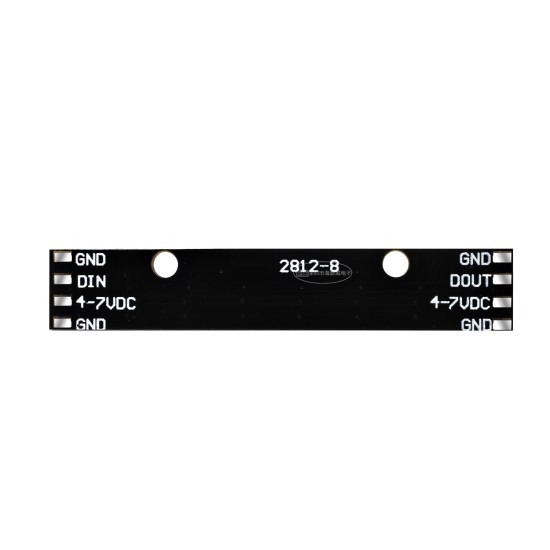 8 -bit black WS2812 5050 RGB LED built -in full color drive color lamp development board 8 -bit black WS2812 5050 RGB LED built -in full color drive color lamp development board