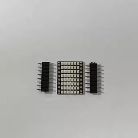 RGB 6*8 LED matrix Supermini RGB matrix expansion module running light LED module RGB 6*8 LED matrix Supermini RGB matrix expansion module running light LED module