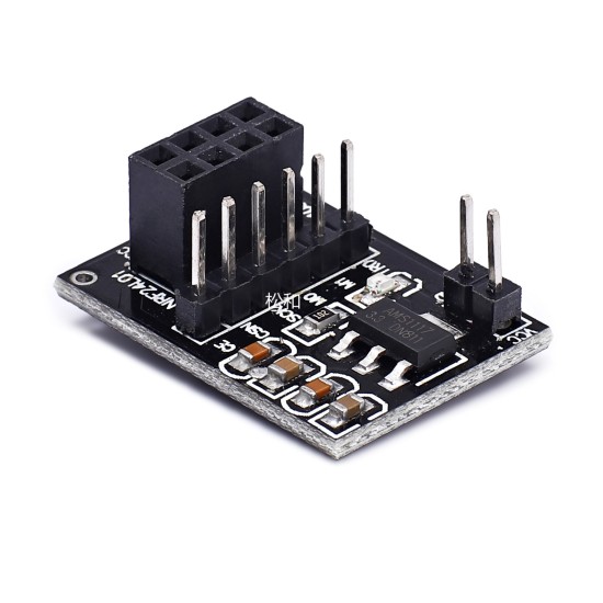 Wireless module transfer board 3.3V supporting 24L01 wireless module uses smart car robots Wireless module transfer board 3.3V supporting 24L01 wireless module uses smart car robots