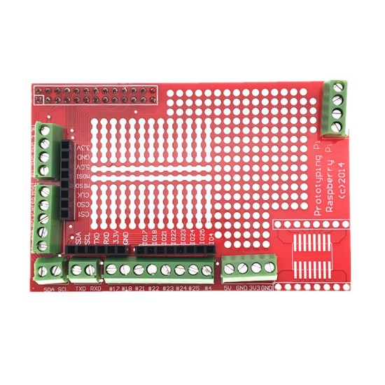 Raspberry Pi prototype extended version of Prototyping Pi Plate Raspberry Pi prototype extended version of Prototyping Pi Plate