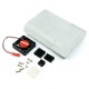 Raspberry Pi 4B Rasserlane Pi 4 generation development board ABS injection molding shell can be equipped with cooling fan black and white Raspberry Pi 4B Rasserlane Pi 4 generation development board ABS injection molding shell can be equipped with cooling fan black and white