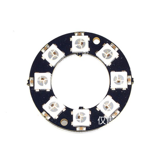 Factory direct selling 8 -bit WS2812 5050 RGB LED Smart Full Lottery RGB Light Development Board Factory direct selling 8 -bit WS2812 5050 RGB LED Smart Full Lottery RGB Light Development Board