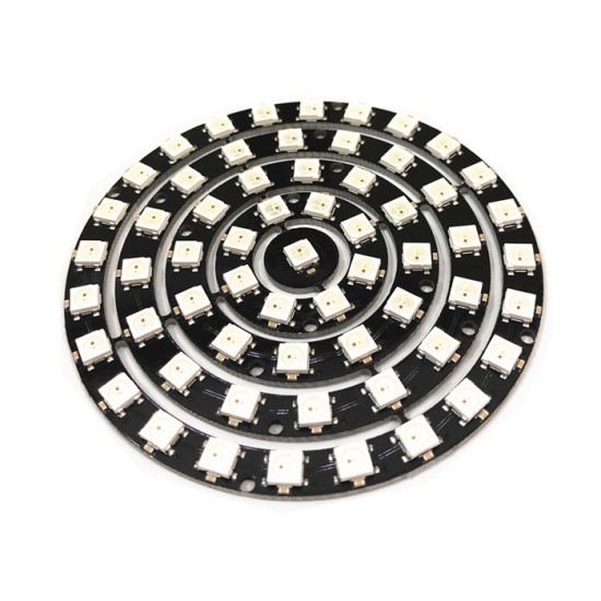 61 -bit WS2812B 5050 RGB LED built -in full -color drive color lamp development board 61 -bit WS2812B 5050 RGB LED built -in full -color drive color lamp development board