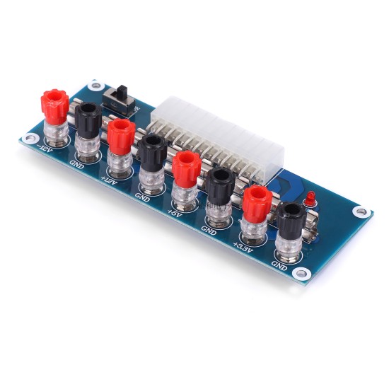 XH-M229 tablearbox power supply ATX rotary panel takes the electric board and leads the module power supply output wiring column XH-M229 tablearbox power supply ATX rotary panel takes the electric board and leads the module power supply output wiring column
