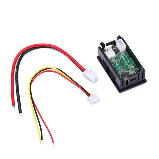 (Red and blue 10A) DC0-100V 10A LED DC dual display digital voltage current surface with fine-tuning (Red and blue 10A) DC0-100V 10A LED DC dual display digital voltage current surface with fine-tuning