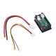 (Red and blue 10A) DC0-100V 10A LED DC dual display digital voltage current surface with fine-tuning (Red and blue 10A) DC0-100V 10A LED DC dual display digital voltage current surface with fine-tuning