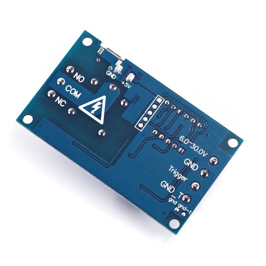 Relaxing the relay module all the way to disconnect and trigger delayed loop fixed -time circuit switch Relaxing the relay module all the way to disconnect and trigger delayed loop fixed -time circuit switch