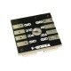 WS2812B-4-bit RGB LED full-color driver 4-bit color lamp module development board WS2812B-4-bit RGB LED full-color driver 4-bit color lamp module development board
