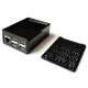 Raspberry Pi 3B+ 3.5 -inch touch display shell can be installed with cooling fan 2 -in -1 chassis ABS box Raspberry Pi 3B+ 3.5 -inch touch display shell can be installed with cooling fan 2 -in -1 chassis ABS box