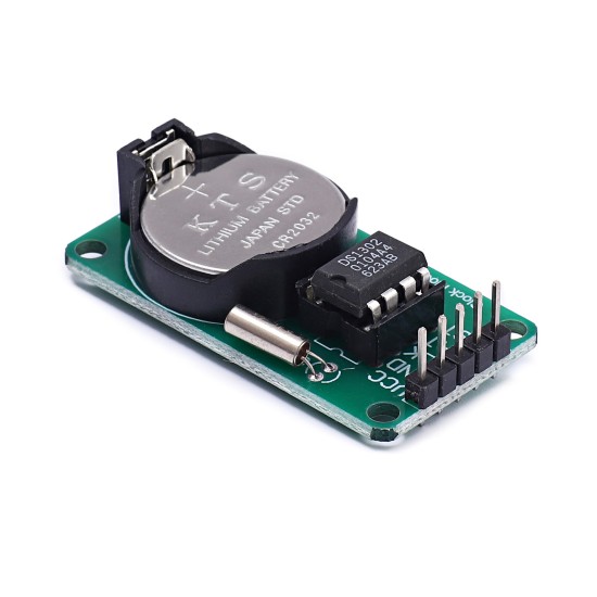 DS1302 real time module with a battery CR2032 When powering away, electronic component module DS1302 real time module with a battery CR2032 When powering away, electronic component module