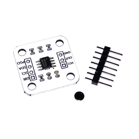 AS5600 magnetic coder magnetic induction angle measurement sensor module 12bit high -precision high -precision delivery magnet AS5600 magnetic coder magnetic induction angle measurement sensor module 12bit high -precision high -precision delivery magnet