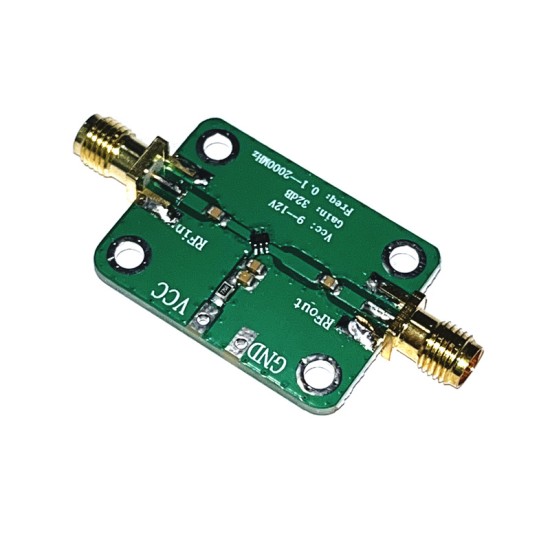 RF broadband amplifier low noise release LNA (0.1-2000MHz gain 30DB) spot RF broadband amplifier low noise release LNA (0.1-2000MHz gain 30DB) spot