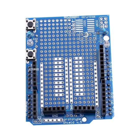 Protoshield robot prototype expansion board contains mini bread board learning development board Protoshield robot prototype expansion board contains mini bread board learning development board