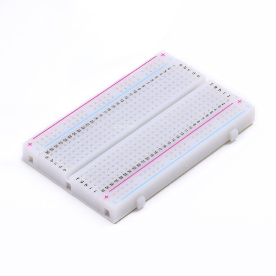 High -quality bread board 400 -hole red and blue wire mini small bread board experiment board 8.5cm width 5.5cm High -quality bread board 400 -hole red and blue wire mini small bread board experiment board 8.5cm width 5.5cm