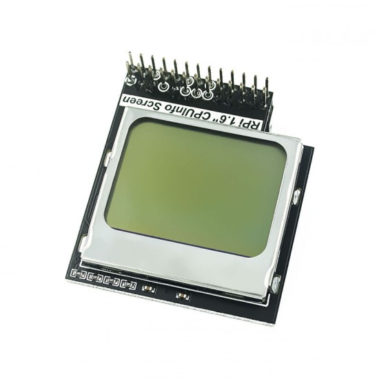 CPU INFO LCD screen 1.6 inch with backlight switch is suitable for Raspberry Pi 3B+ CPU INFO LCD screen 1.6 inch with backlight switch is suitable for Raspberry Pi 3B+