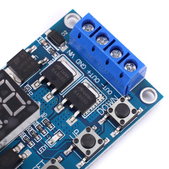 Trigger loop fixed -time switch circuit dual MOS control board instead of continuous electrical module 12 Trigger loop fixed -time switch circuit dual MOS control board instead of continuous electrical module 12