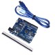 UNO R3 development board improved version enhanced version ATMEGA328P single -chip microcomputer blue board UNO R3 development board improved version enhanced version ATMEGA328P single -chip microcomputer blue board
