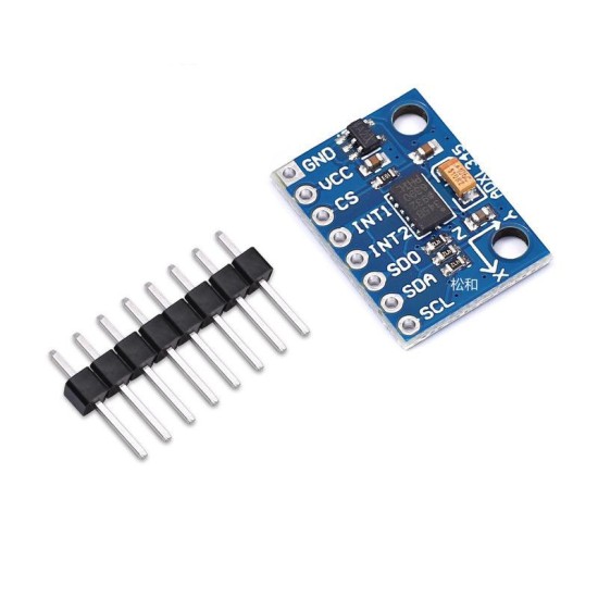 GY-291 ADXL345 Digital three-axis gravity acceleration tilt module IIC/SPI transmission GY-291 ADXL345 Digital three-axis gravity acceleration tilt module IIC/SPI transmission