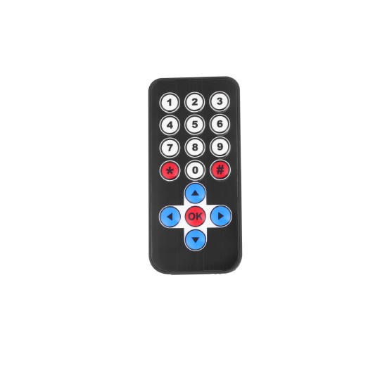 Infrared wireless remote control kit remote control robot remote control module (remote control+receiving board) Infrared wireless remote control kit remote control robot remote control module (remote control+receiving board)