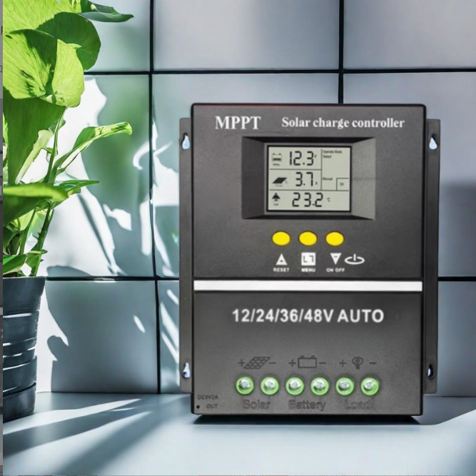 Mppt Solar Controller 12V24V36V48V Lead-Acid Lithium Battery Photovoltaic Panel Charging Controller
