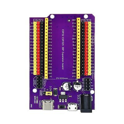 ESP32S 38pin purple expansion board IoT development NodeMCU-32S Lua Wifi serial port