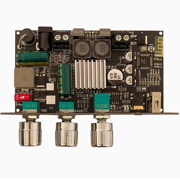 1001U with boost mono 100W Bluetooth power amplifier board high and low tone TWS outdoor DIY speaker TPA3116