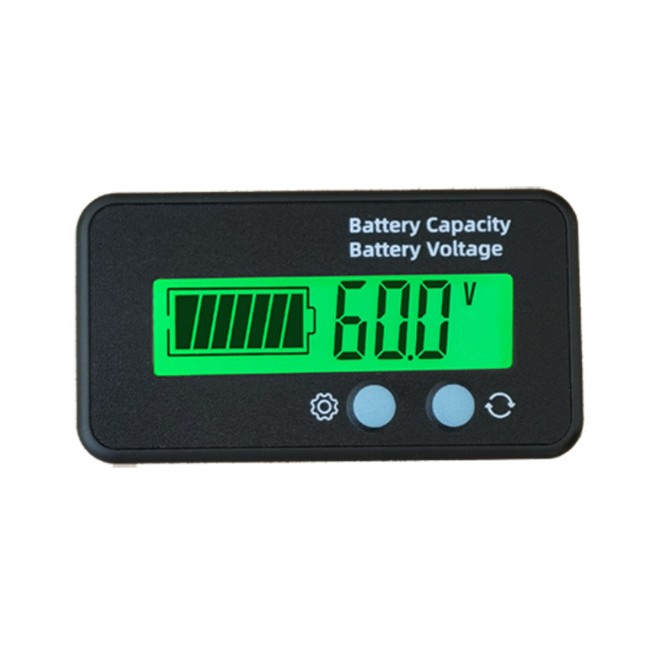 Battery Power Meter 12V24V48V60V72V Lithium Battery Lead-Acid Battery Power Display g Y-6D