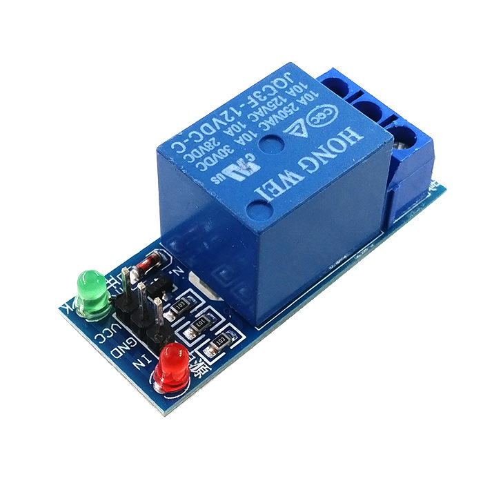 Manufacturer Supplies New 1-Way Relay Module 5V/12V Low Level Trigger Relay Expansion Board