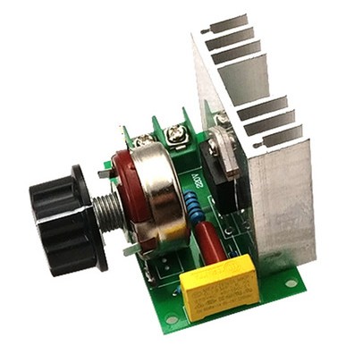 4000W high-power thyristor electronic voltage regulator dimming speed regulation temperature regulation with insurance shell