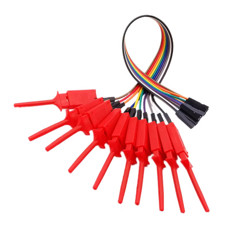 High-quality test hook wire high-quality test wire clamp. Logic meter test clamp