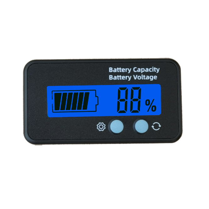 Battery Power Meter 12V24V48V60V72V Lithium Battery Lead-Acid Battery Power Display g Y-6D