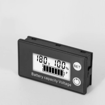 LCD LCD 8-100V voltmeter battery car power detection digital display lithium lead-acid battery capacity Display