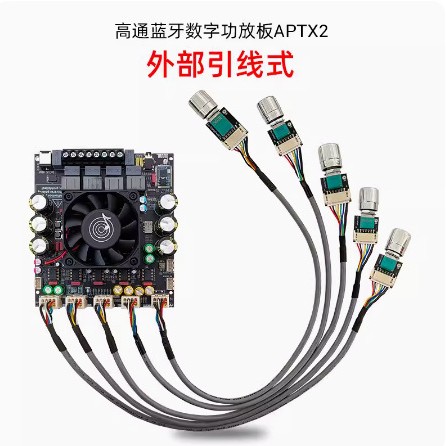 TB21F potentiometer lead-out 2.1 channel Bluetooth amplifier board module stereo subwoofer TPA3116