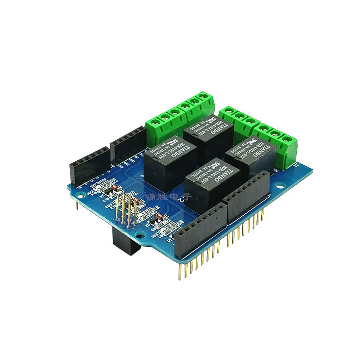 Spot 5v 4-CH extension relay module official board with applicable