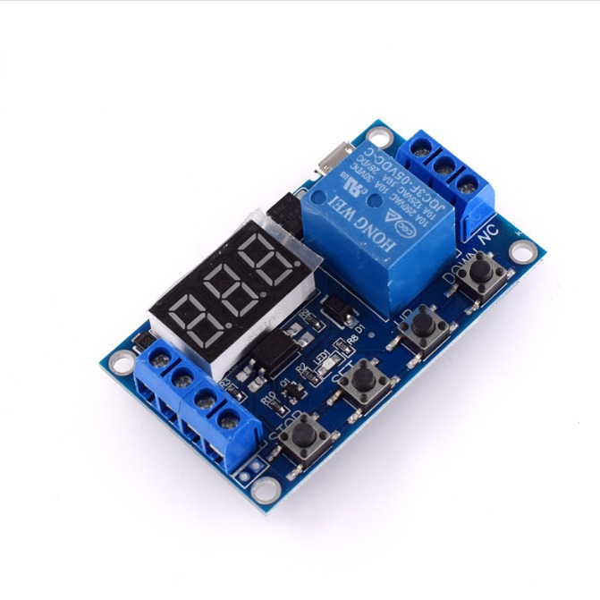 All the way relay module delay power off disconnect trigger delay cycle timing circuit switch