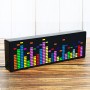 Colorful RGB music spectrum display LED Sound pickup atmosphere light electronic clock voice control spectrum level rhythm light