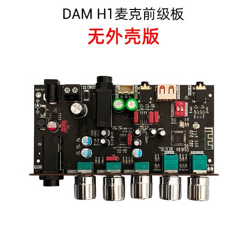 DAM H1 Karaoke Mixer front-level effect microphone karaoke singing with Bluetooth USB flash drive decoding