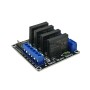 4-Way 5v low level solid state relay module with Fuse solid state relay 250V2A