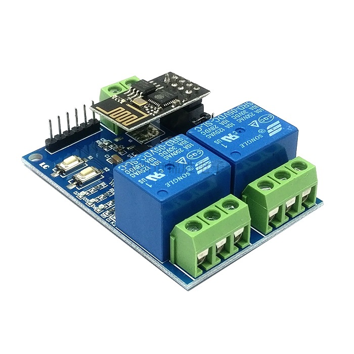 12v ESP8266 dual WiFi relay Internet of Things Smart Home Phone APP remote control switch