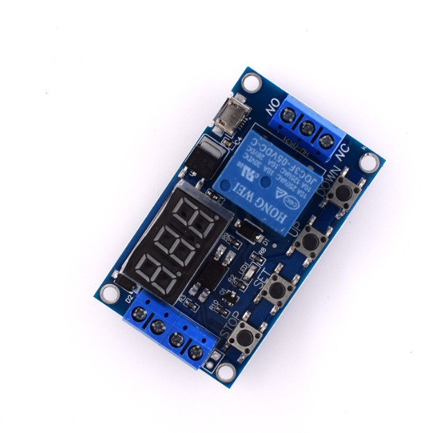 All the way relay module delay power off disconnect trigger delay cycle timing circuit switch