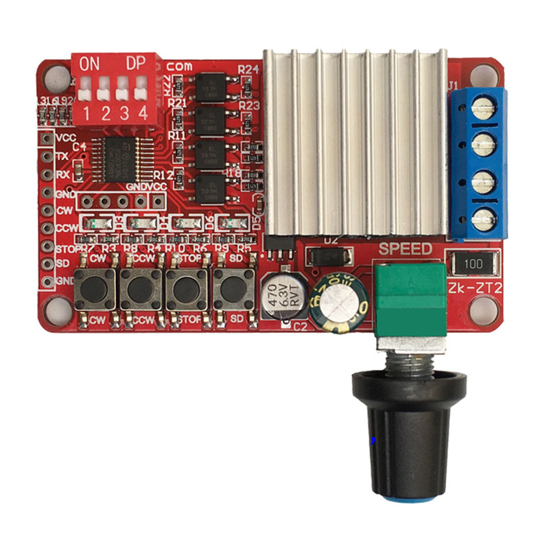 Zt2 Dc Motor Forward and Reverse Controller Speed Control Driver Board Host Computer Process Automatic Control