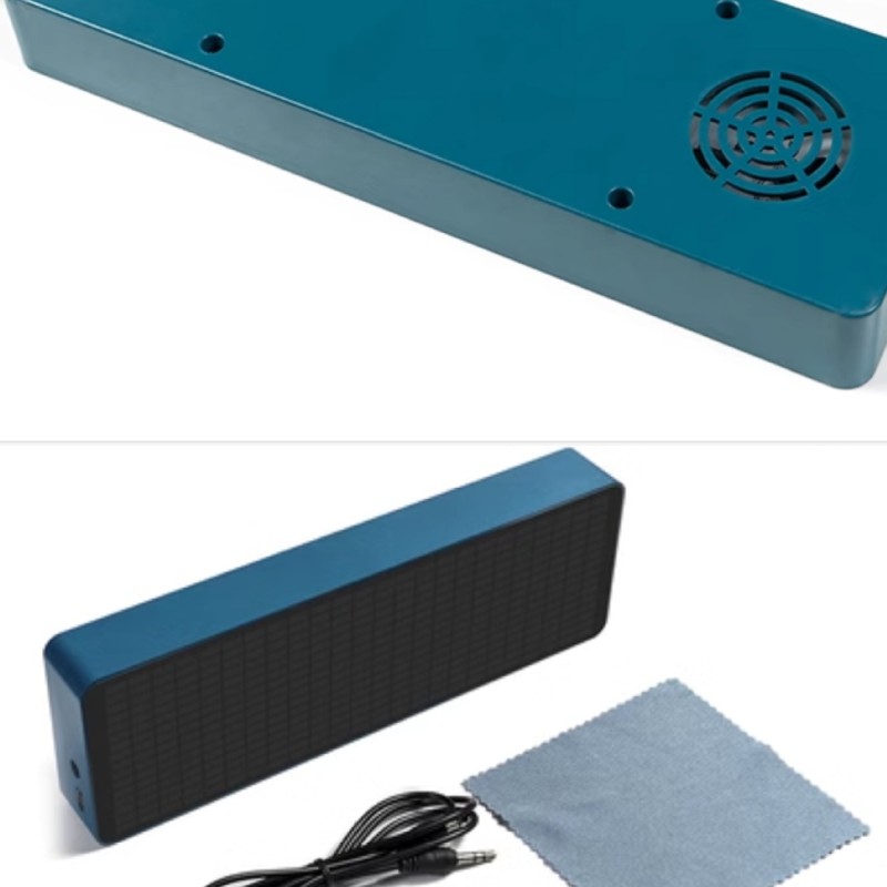 Colorful RGB music spectrum display LED Sound pickup atmosphere light electronic clock voice control spectrum level rhythm light