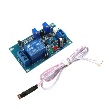 12v stable version light control switch matte induction photosensitive resistance sensor relay module with extension cable