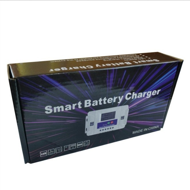 10A/20A/30A Solar Controller 12/24V Adaptive Led Screen with Charging/Discharge Current Display