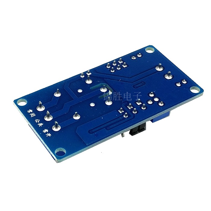 Power-on delay relay module disconnect function 5V12V delay circuit board