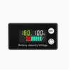 Lcd Voltage and Electricity Two-Wire 8-100V Digital Voltmeter Digital Display Electricity Meter Battery Electricity Display