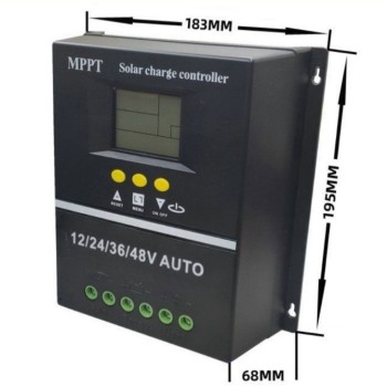 Mppt Solar Controller 12V24V36V48V Lead-Acid Lithium Battery Photovoltaic Panel Charging Controller